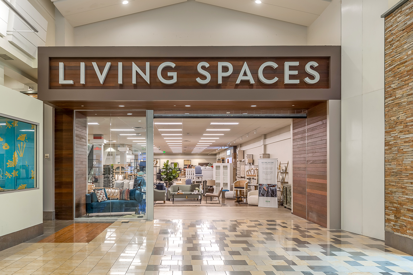 Living Spaces Furniture | Oltmans Construction